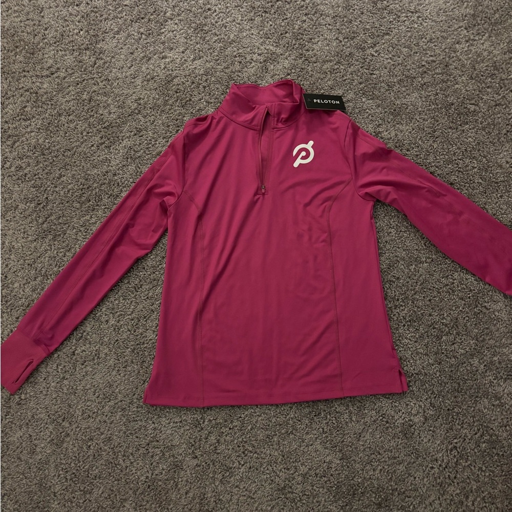 Peloton Magenta Long Sleeve Jacket